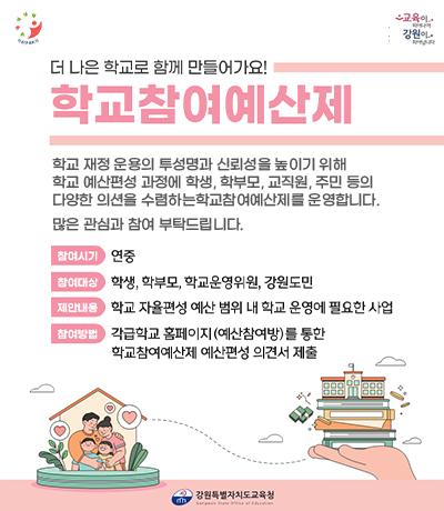 학교참여예산제 안내